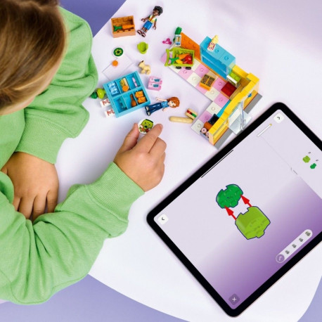 Klocki friends 42680 sklep spożywczy w mieście heartlake