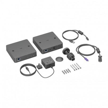 LOGITECH EXTEND - BLACK - USB - PLUGCG - EMEA29-953