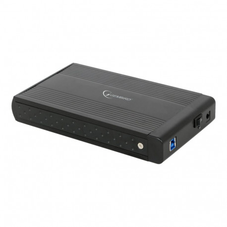 GEMBIRD väline kõvaketta korpus EE3-U3S-3 3.5inch SATA–USB 3.0 alumiinium, must