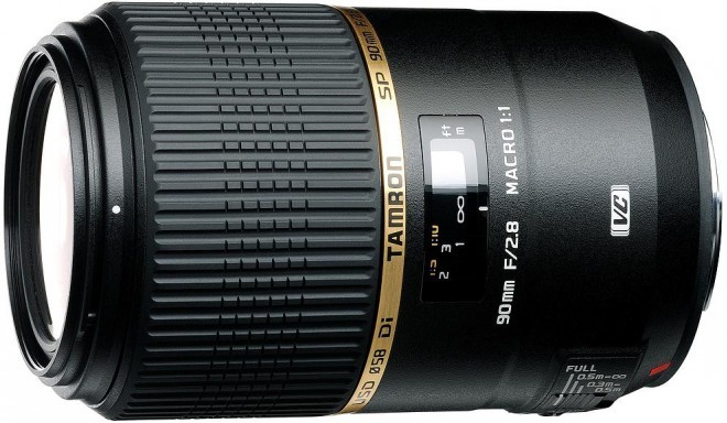 Tamron SP 90mm f/2.8 Di VC USD Macro lens for Canon