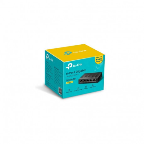 TP-LINK võrgulüliti 5-pordiline Gigabit RJ45 plastikust lauakorpus