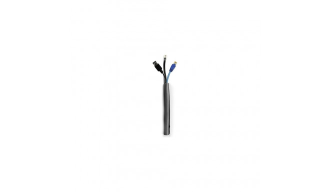 MULTIBRACKETS Universal Cable Sock Self Wrapping Black 25m