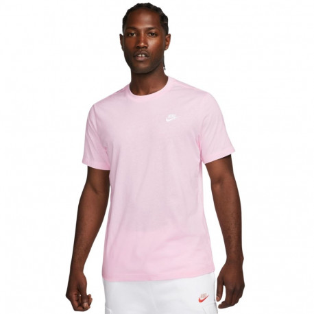 Koszulka męska Nike Club Tee jasny róż AR4997 665 S
