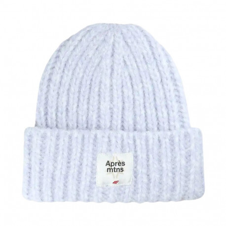 4F naiste müts F572 4FWAW25ACAPF572 52M, helelilla melanž