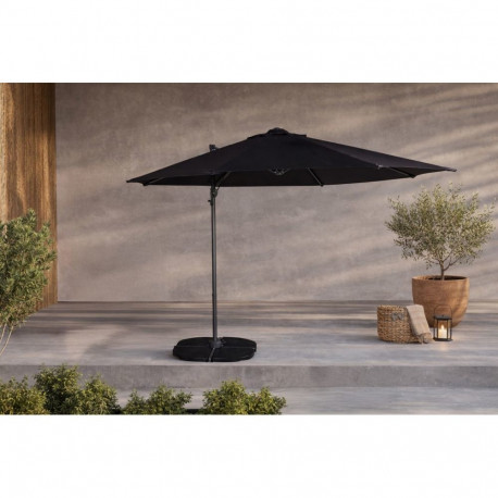 Päikesevarjud LEEDS 3m, must