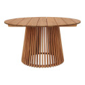 Söögilaud LORCA ø120 cm, looduslik