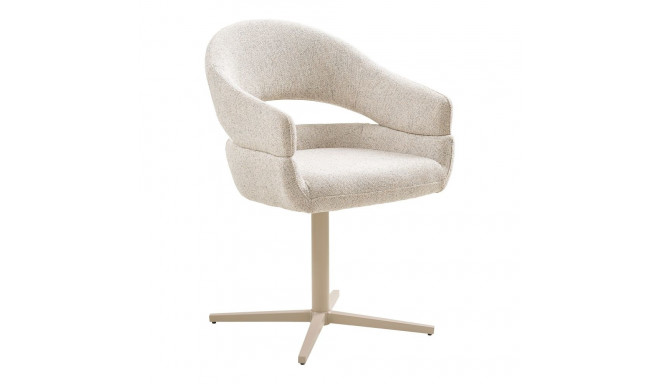 Söögitool DOVER pöörlev, beež marmoreeritud