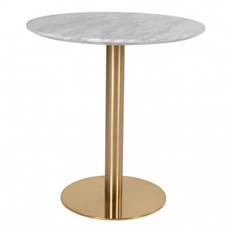 Söögilaud BOLZANO ø70cm, valge
