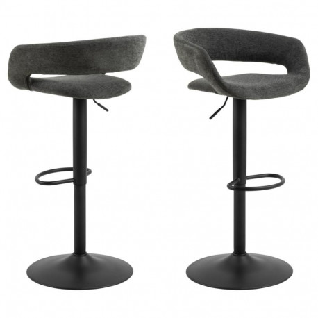 Baaritool GRACE kõrguse regulaatoriga, tumehall