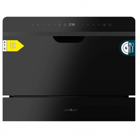 Cecotec Poolitav nõudepesumasin 6 teenust Bolero Aguazero 2500 S-BI, 5 programmi, 48 dB