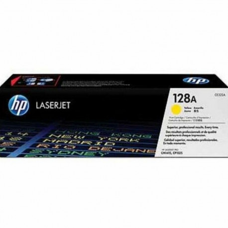 Original Toner Hewlett Packard CE322A Yellow (1 Unit)