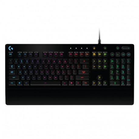 Gaming Keyboard Logitech 920-008086 Black QWERTY