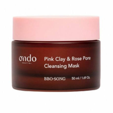 Pooripuhastusmask Ondo Beauty 36.5 PINK CLAY & ROSE PORE 50 ml Savi Roosivesi
