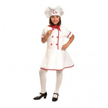Costume for Children My Other Me Female Chef - 7-9 Years