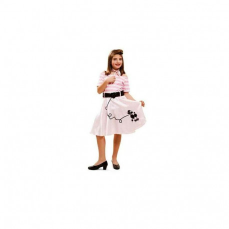 Costume for Children My Other Me Pink Lady (3 Pieces) - 7-9 Years