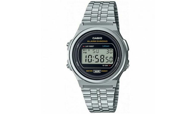 Unisex Kell Casio A171WE-1AEF Hõbedane