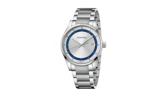 Meeste Kell Calvin Klein COMPLETION Hõbedane (Ø 43 mm)