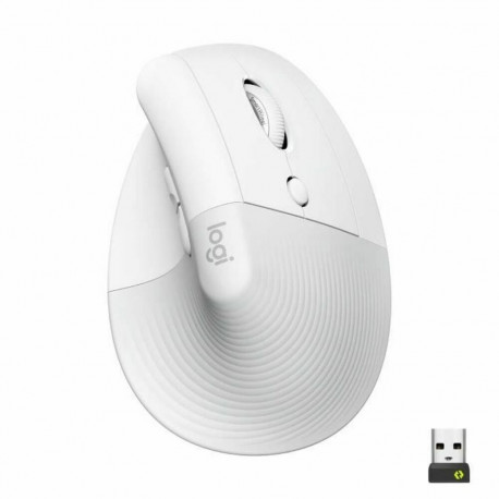 Hiir Logitech Lift Valge Ergonoomiline 4000 dpi
