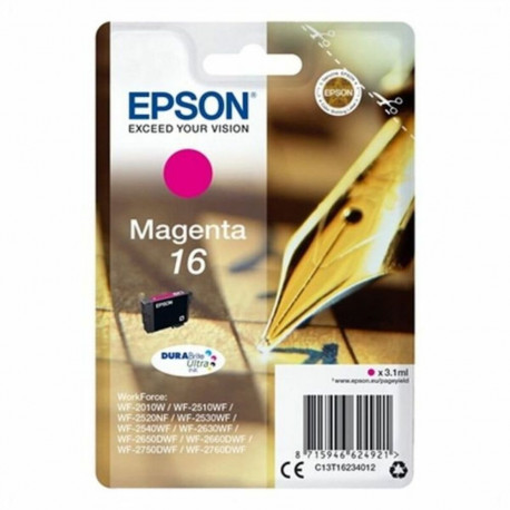 Originaalne Tindikassett Epson Cartucho 16 magenta Fuksiinpunane