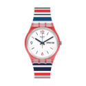 Meeste Kell Swatch SEA BARCODE Valge (Ø 34 mm)