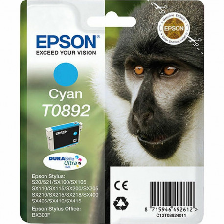 Originaalne Tindikassett Epson C13T08924011 Fuksiinpunane