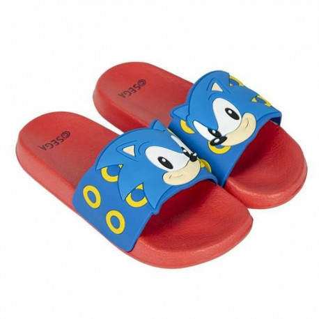 Flip Flops for Children Sonic Blue Red 30-31