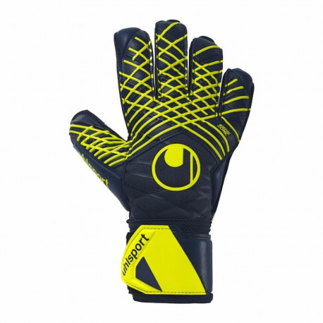 Goalkeeper Gloves Uhlsport Prediction Soft Blue Adults