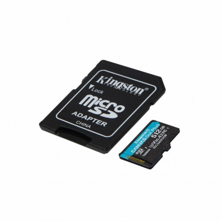 MicroSD Mälikaart koos Adapteriga Kingston SDCG4/512GB 512 GB