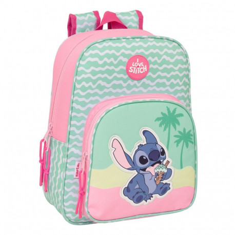 Kooliseljakott Lilo & Stitch Ice cream Roosa 26 x 34 x 11 cm
