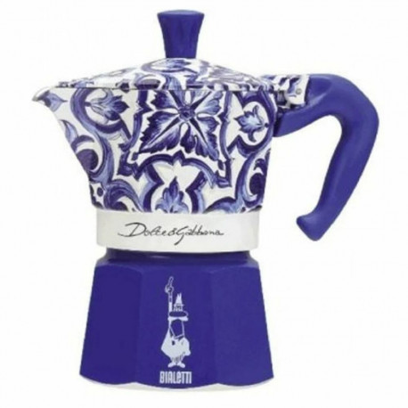 Itaalia Kohvikann Bialetti MOKA D&G BLU MEDIT. 6T Sinine Alumiinium 6 Tassid