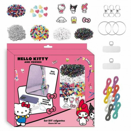 Bracelet and Necklace Making Kit Hello Kitty Multicolour