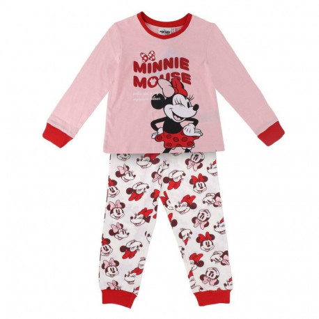 Pidžaama Laste Minnie Mouse Roosa - 3 aastat