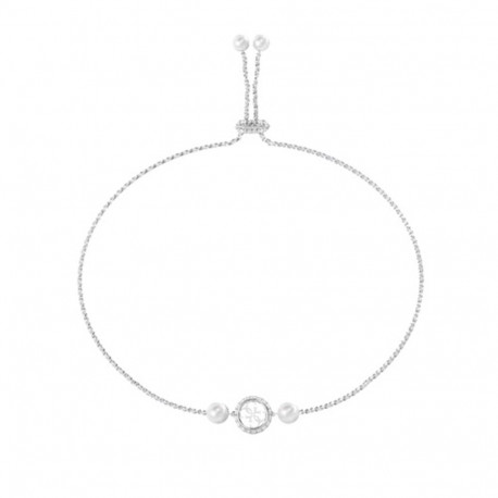 Naiste Käevõru Guess JUBB05520JWRHT-U Hõbedane