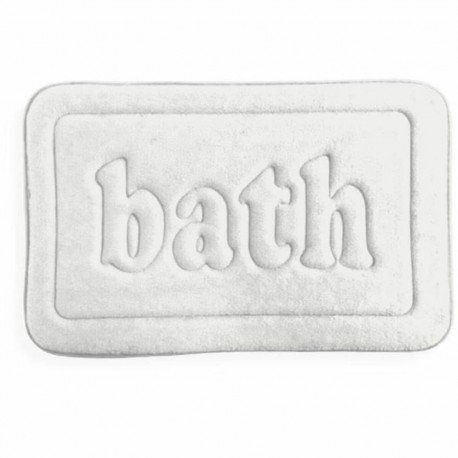 Non-Slip Bath Mat TODAY Bath PVC 40 x 60 cm White