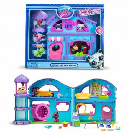 Playset Bandai The Big House Littlest Pet Shop 22 Tükid, osad