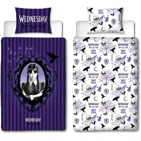 Tekikoti komplekt Wednesday Mitmevärviline Voodi 140 cm 2 Tükid, osad