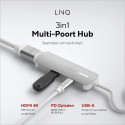 USB-jaotur Linq Byelements LQ49031 Valge Hall