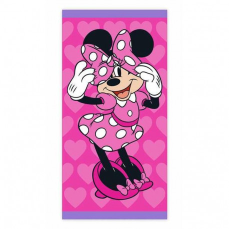 Beach Towel Minnie Mouse Me time Cotton 70 x 140 cm