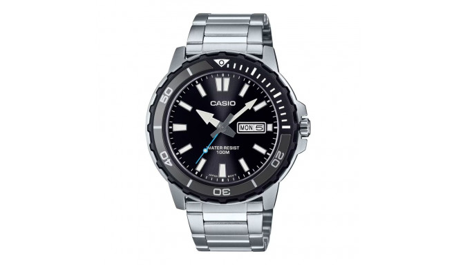 Meeste Kell Casio DIVER 100M - BLACK (Ø 44,5 mm)