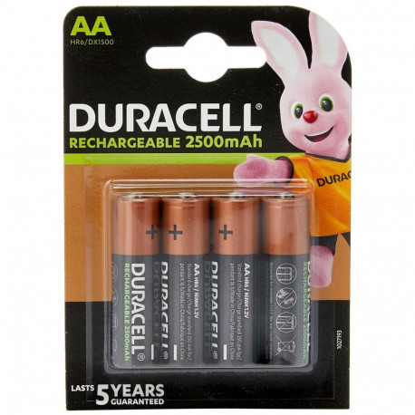 Rechargeable Batteries DURACELL HR06 1,5 V