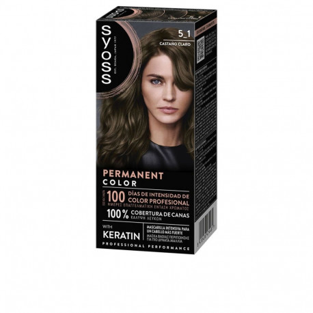 Hair Mask Syoss PERMANENT COLOR