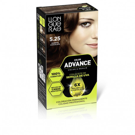 Permanent Colour Llongueras COLOR ADVANCE Nº 5,25-Marron Chocolate