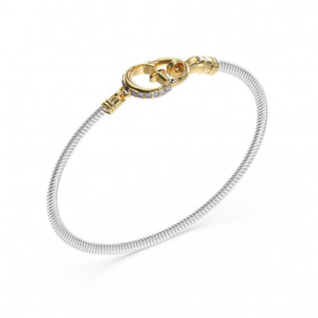 Naiste Käevõru Guess JUBB05399JWYGRHS Hõbedane