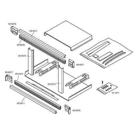 Valatud raam Balay 3AW2006 I