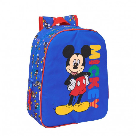 School Bag Mickey Mouse Clubhouse Today Blue 26 x 34 x 11 cm