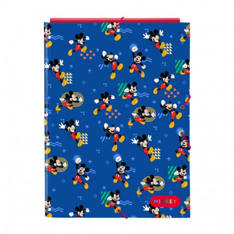 Rõngaskiirköitja Mickey Mouse Clubhouse Today Sinine A4 26 x 33.5 x 2.5 cm