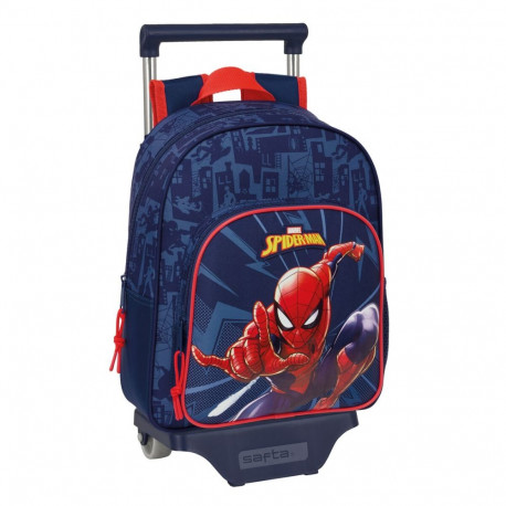 Kooliseljakott Spider-Man Sinine 27 x 10 x 67 cm 27 x 33 x 10 cm