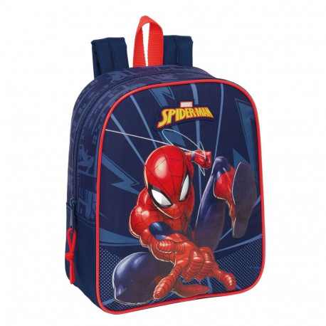 School Bag Spider-Man Blue 22 x 27 x 10 cm
