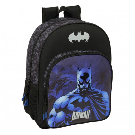 School Bag Batman Black 33 x 42 x 14 cm