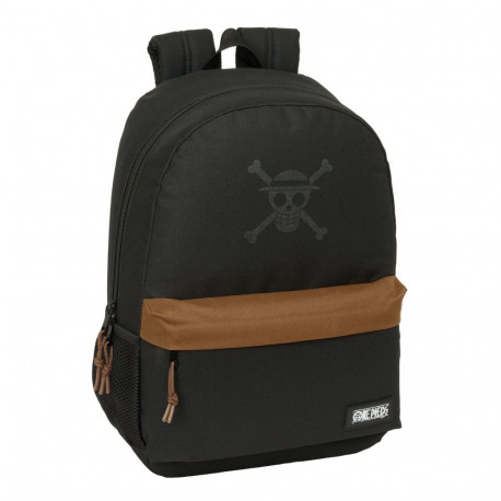 School Bag One Piece Black 30 x 46 x 14 cm